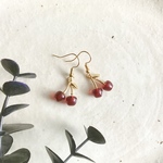 さくらんぼのピアス　お呼ばれにも！