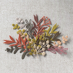 ダイカット＊クラフトパンチの秋色リーフ