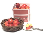 ミニチュアフード【カットりんご🍎】