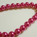 ☆数量限定☆パールビーズ８mm  ２２個  (チェリーピンク)