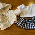 ぽぽちゃん服　パーカーセット② 