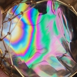 ☆高級品質！福寿大黒宝珠！虹満載アイリスクォーツ幸運を呼ぶ水晶ペンダント
