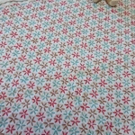 刺し子ふきん【小花刺し】