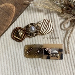 【sale★sale★sale】antique❇️ミニヘアクリップ🌟2点セット