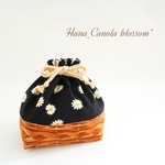 【°˖✧新作✧˖°】 『 ꕤ Daisy flower ꕤ 』 ＊ お弁当袋  ＊ 入園グッズ 入学グッズ ＊ 女の子