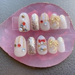 クリスマスネイルチップ🎄