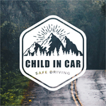 【CHILD IN CAR】カーステッカー
