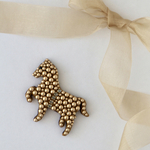 今だけ‼️ 馬ブローチ🐎 クリスマス🎄💫 ギフト プレゼント