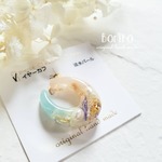 ★sale★ボタニカルレジンのイヤーカフA