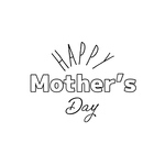 Happy mother’s day 母の日スタンプ