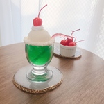 クリームソーダのオブジェ　-オーソドックス③-