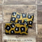 ⭐︎⭐︎くまフェイス⭐︎⭐︎薄くて軽い便利な長財布☆通帳入れにも☆