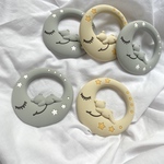 kuma月のシリコン歯固め。安心素材♡