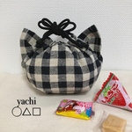 コロンと可愛い❤️ねこ耳巾着　ギフト　プレゼント