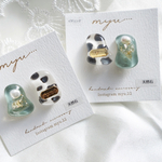 【イヤリング】ｸﾞﾘｰﾝ cow 🐄