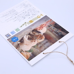猫カレンダー2022年版[壁ヒモ掛け A4サイズ]【猫暦書物 トラ年は猫年！ 茶トラましまし】