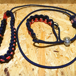 パラコード【小型犬用】オシャレ可愛い個性的♡首輪一体型リード(チョークタイプ)