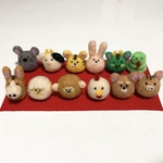 【受注製作】羊毛フェルト　干支セット