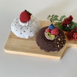 クリスマス限定ドーナツ　ケーキ風ドーナツセット