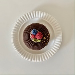 クリスマス限定　チョコケーキ風ドーナツ