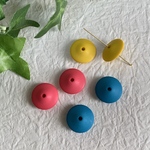 USA import ミックスカラースペーサー型アクリルビーズ　6個