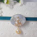 【送料無料】【sale￥2300→￥1800】クリスマスの帯留め☆プリズムツリー☆レジン