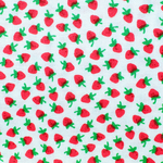 USAファブリック　Sugarcube Mini Strawberries Red