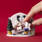 12/18 21時〜【12月・背景のみ】おばけちゃんたちのクリスマス ジオラマフィギュア（背景のみ）