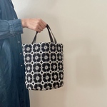 丸底バッグ *⚮* anemone dark navy *⚮*
