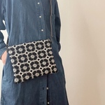 サコッシュ *⚮* anemone dark navy *⚮*