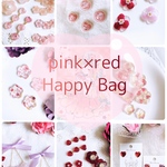 【期間限定】pink×red Happy Bag