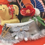 うさぎ♡お正月＊和柄ケープ♡黒桜蝶・リボン