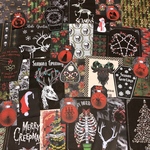 (再販×3)ゴシッククリスマスのジャーナルペーパーセット＊コラージュ素材＊ジャンクジャーナル
