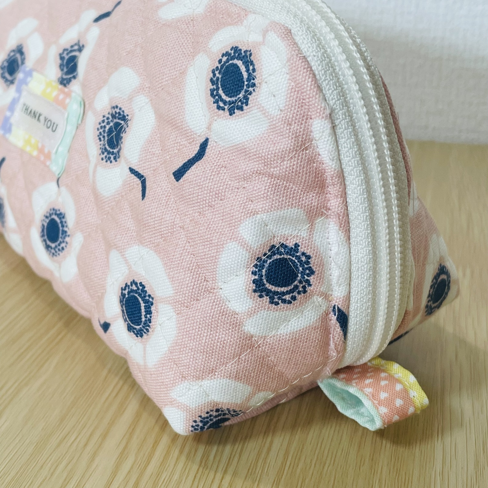 ぱかっと開くポーチ(花柄) - penchi's shop | minne byGMOペパボ 国内