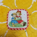 ふんわりポーチ☆キルトゲイト☆マーガレット&ソフィ
