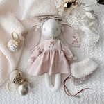 着せ替えドール♡うさぎのルーチェ《oldrose bouquet》