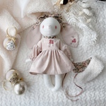 着せ替えドール♡うさぎのルーチェ《oldrose bouquet》