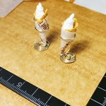 ワッフルコーンソフト🍦バニラ