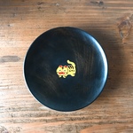 張り子虎の豆皿【黒】
