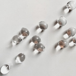 【20pcs clear #50-2】small clear drop ball parts