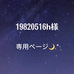 19820516h様専用ページになります🌙.*·̩͙