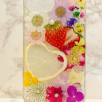 iPhoneケース､iPhoneカバー､押し花ケース､スマホケース､押しフルーツ､押し花､押し花カバー､スマホカバー､押しフルーツケース､押しフルーツカバー､Android ハートレモン､リング付き