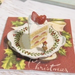 くま＊＊クリスマスいちごショートケーキ＊＊