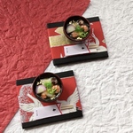 【再販・受注製作】🎍ミニチュア雑煮　すまし汁