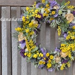 ミモザの紫野wreath