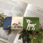 🎄felt de patchwork子やぎのペンケース🎄