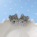 ユキヒョウ❄︎Dreamy Snow/ピアス