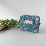 (1/15 New)botanical flower・大人可愛いすくえあポーチ