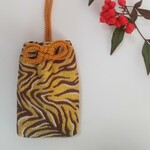 お守り袋　虎柄