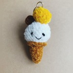 アイスクリームキーホルダー
